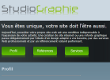 StudioGraphie v2 (ancien site internet de ce Studio Graphique).